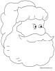 Santa Coloring Page Santa Coloring Page