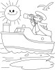 Ship Coloring Page Ship Coloring Page