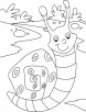 Pretty cute snail coloring pages