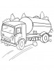 Speedy oil tanker coloring page
