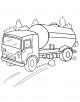 Tanker Truck Coloring Page