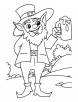 A mug full of beer is sufficient for me on the St Patricks Day coloring page