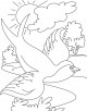Swallow Coloring Page