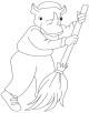 Our Helper Coloring Page Our Helper Coloring Page
