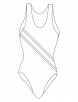 Swimsuit coloring pages