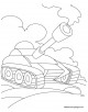 Tank Coloring Page