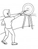 Throwers coloring page