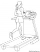 Health and Fitness Coloring Page