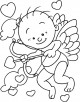 Valentine Day Coloring Page