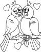 Valentine Day Coloring Page