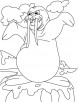 Demon walrus coloring pages