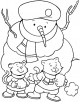 Winter Coloring Page