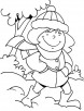 It is too cold out here coloring page