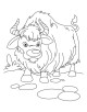 Yak Coloring Page Yak Coloring Page