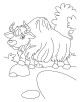 Yak Coloring Page Yak Coloring Page