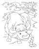 Yak Coloring Page Yak Coloring Page