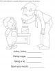 Nursery Rhymes Worksheet