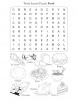 Word Search Puzzle Food