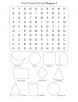 Word Search Puzzle Shapes 1