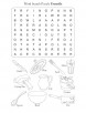 Word Search Puzzle Utensils