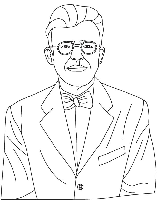 Alfred Kinsey coloring pages
