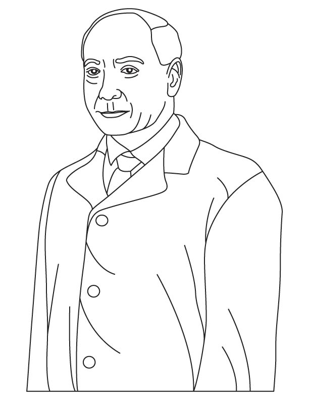 Dr Earl W Sutherland coloring pages