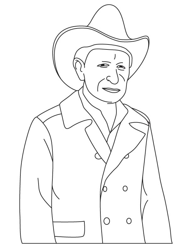 Earl W. Bascom coloring pages