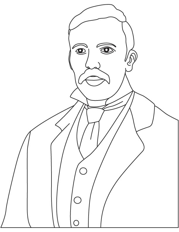 Ernest Rutherford coloring pages