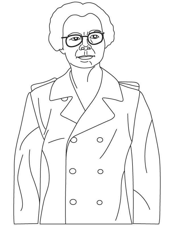 Katharine Burr Blodgett coloring pages