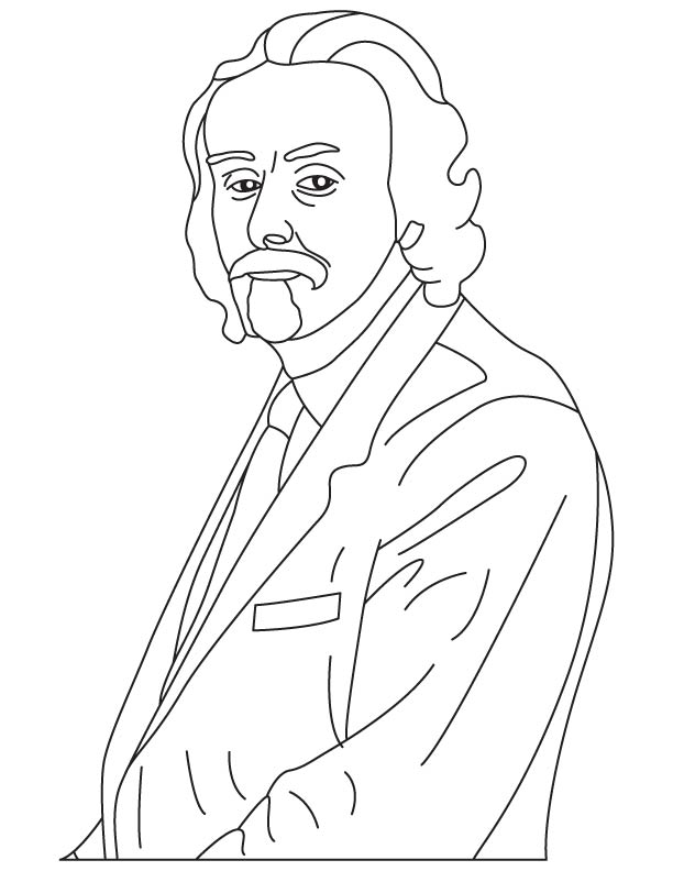 William Harvey coloring page