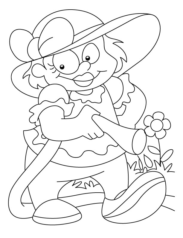 National Arbor day coloring page