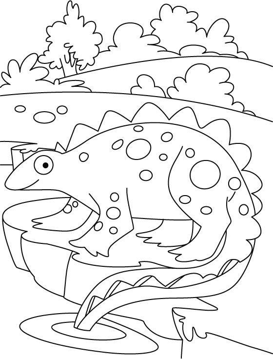 Dinosuar king coloring pages