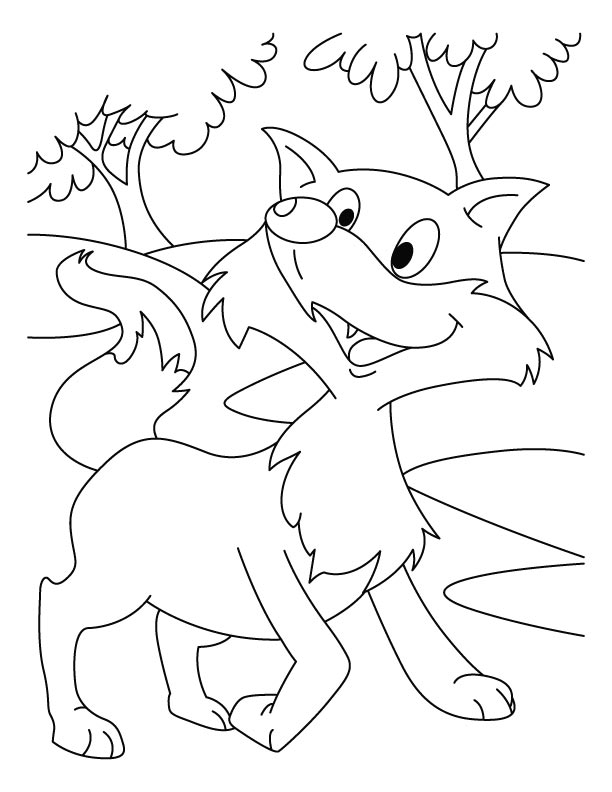 Fantastic mr fox coloring pages