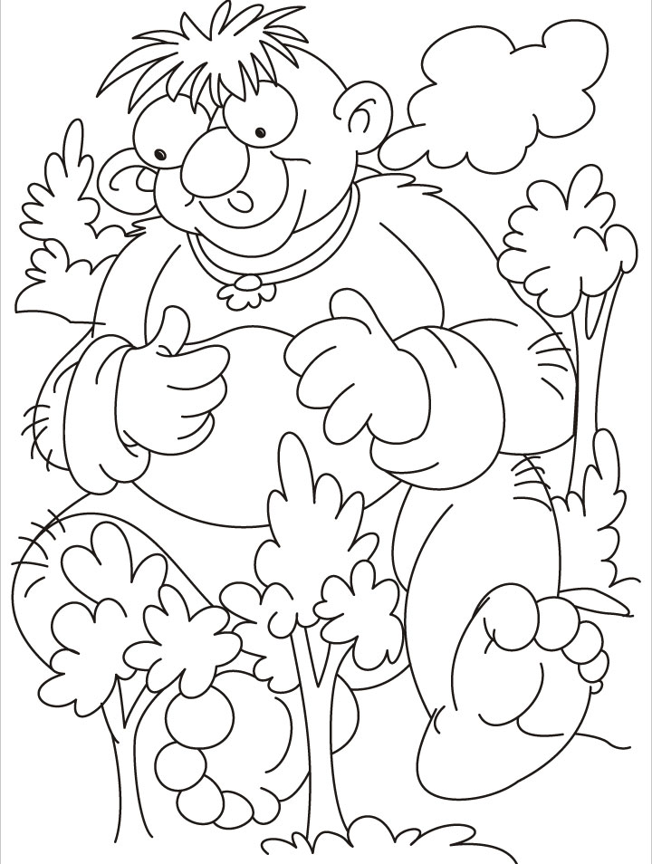 Where to rest trees are too small for me coloring pages