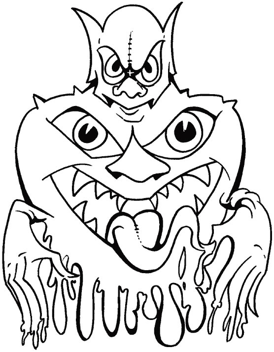 This is my night�Halloween�s night coloring pages