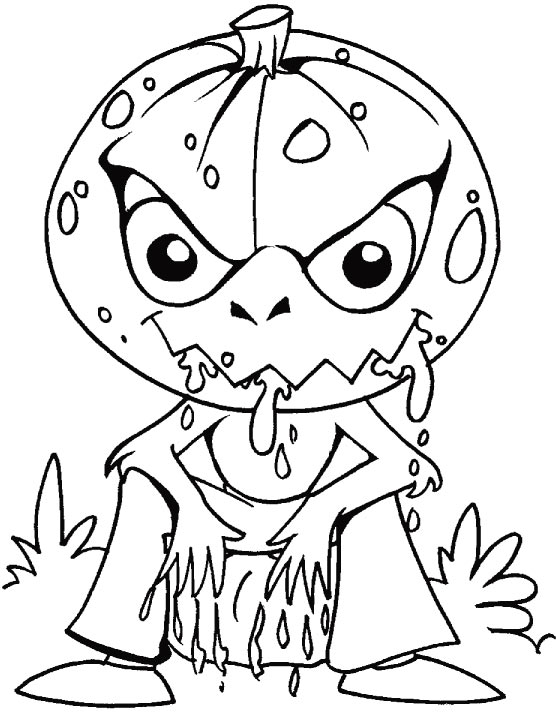 There is something haunted in the light of the moon coloring pages