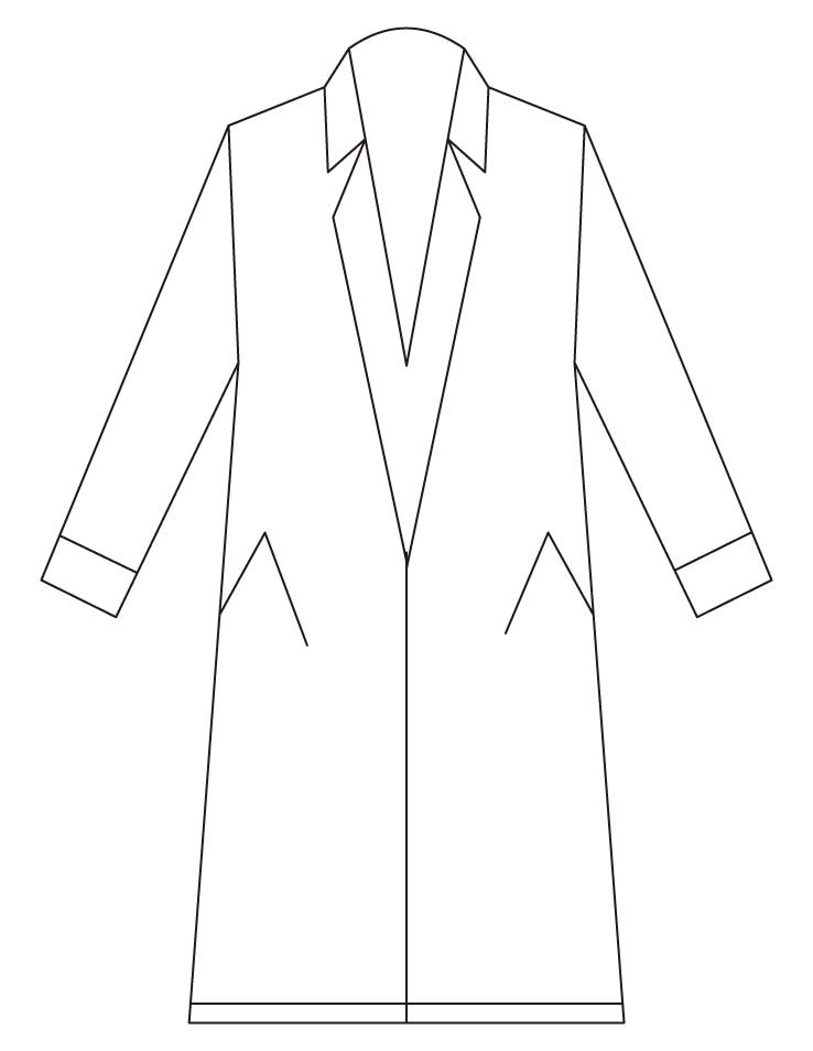 Raincoat coloring pages