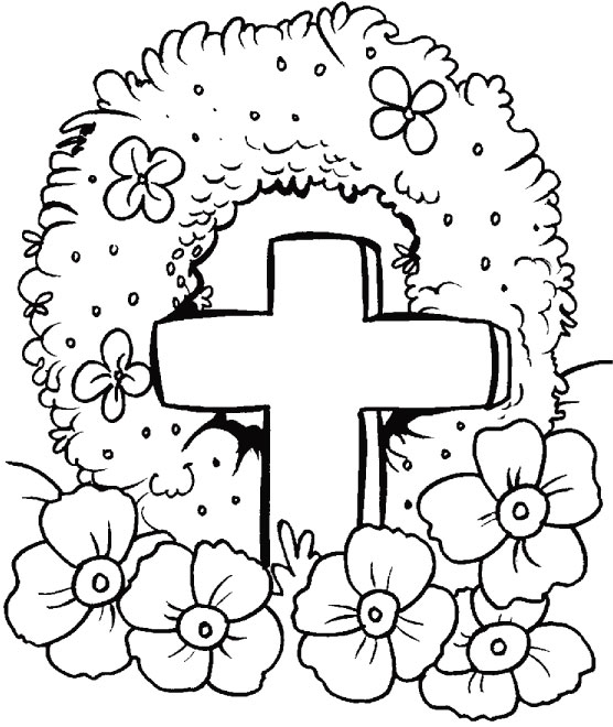 Floral tributes for you, you are always in my heart coloring pages