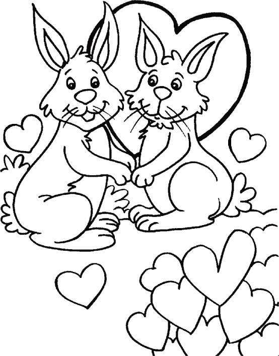 Why we left behind, my dear Valentine coloring page