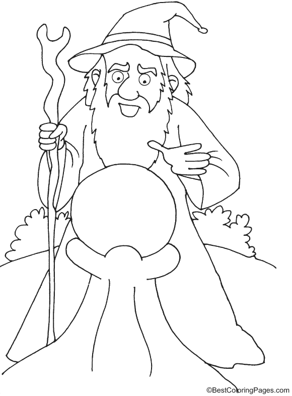 Wizard of OZ coloring pages