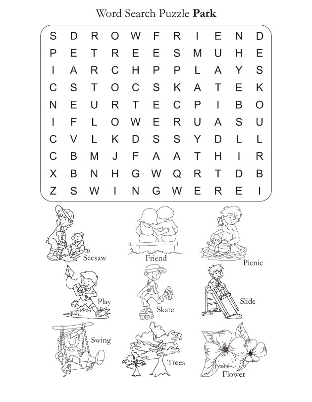 Word Search Puzzle Park