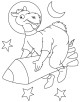 Camel Coloring Page