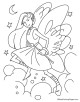 Fairy Coloring Page