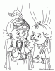 Akbar birbal talking coloring pages