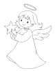 Angel Coloring Page