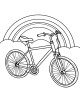 Bicycle Coloring Page