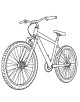 Bicycle Coloring Page