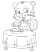 Cats Coloring Page