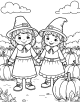 Thanksgiving Coloring Page