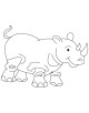 Baby Animals Coloring Page